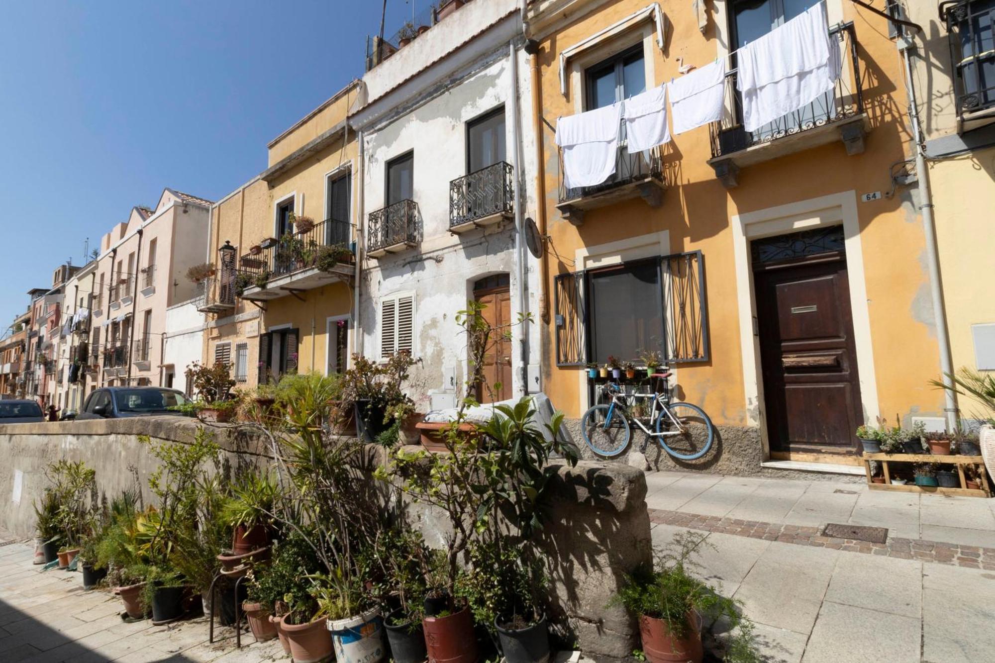 Apartamento Laribiancos Cagliari Centro Storico Exterior foto